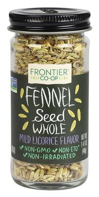 Frontier Culinary Spices Whole Fennel Seed, 1.41 Ounce