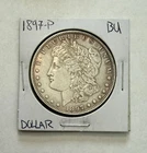 1897-P Morgan Silver Dollar - Brilliant Uncirculated (BU)