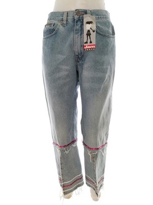 JAM Damen Jeans Gr. 31 Blau Baumwolle 100%