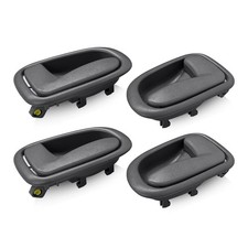 Interior Inner Door Handle Set Of 4 Gray Fit 1993-1997 Toyota Corolla Le Ce Dx Interior Inner Door Handle Set Of 4 Gray Fit 1993-1997 Toyota Corolla Le Ce Dx