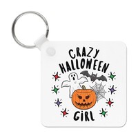 Crazy Halloween MäDchen Stars SchlüSselanhäNger Geist KüRbis Scary Daughter Spaß