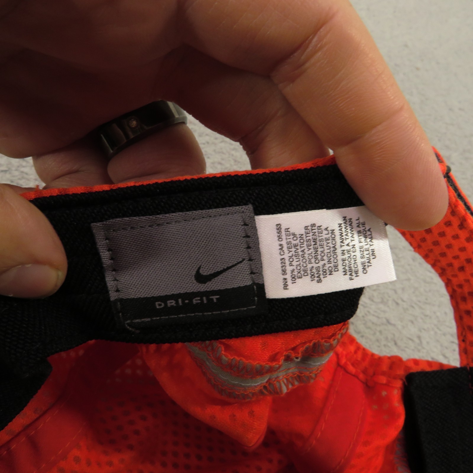 Nike Hat Cap Strap Back Tailwind Mini Swoosh Logo… - image 10