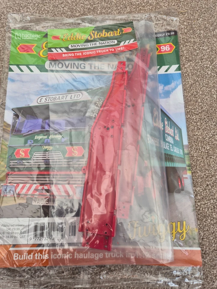 HACHETTE 1/12 Costruire il Proprio Tradizionale Eddie Ss Haulage Camion Tema 96 - Immagine 2 di 3