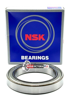 NSK Japan 6912 ZZ Deep Groove Ball Bearing, Metal Shielded 61912