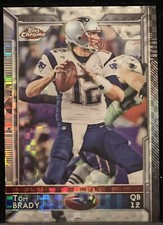 2015 TOPPS CHROME TOM BRADY PATRIOTS XFRACTOR #50
