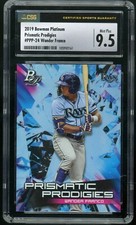 WANDER FRANCO 2019 Bowman Platinum Prismatic Prodigies #PPP-24 Rookie RC CSG 9.5