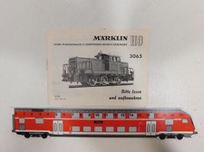 Märklin H0 Descrizione/Istruzioni Per 3065 Locomotiva Diesel, TOP #CR326-0,2