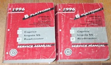 1996 Caprice Impala SS Roadmaster B Platform Service Manual Book 1 & 2