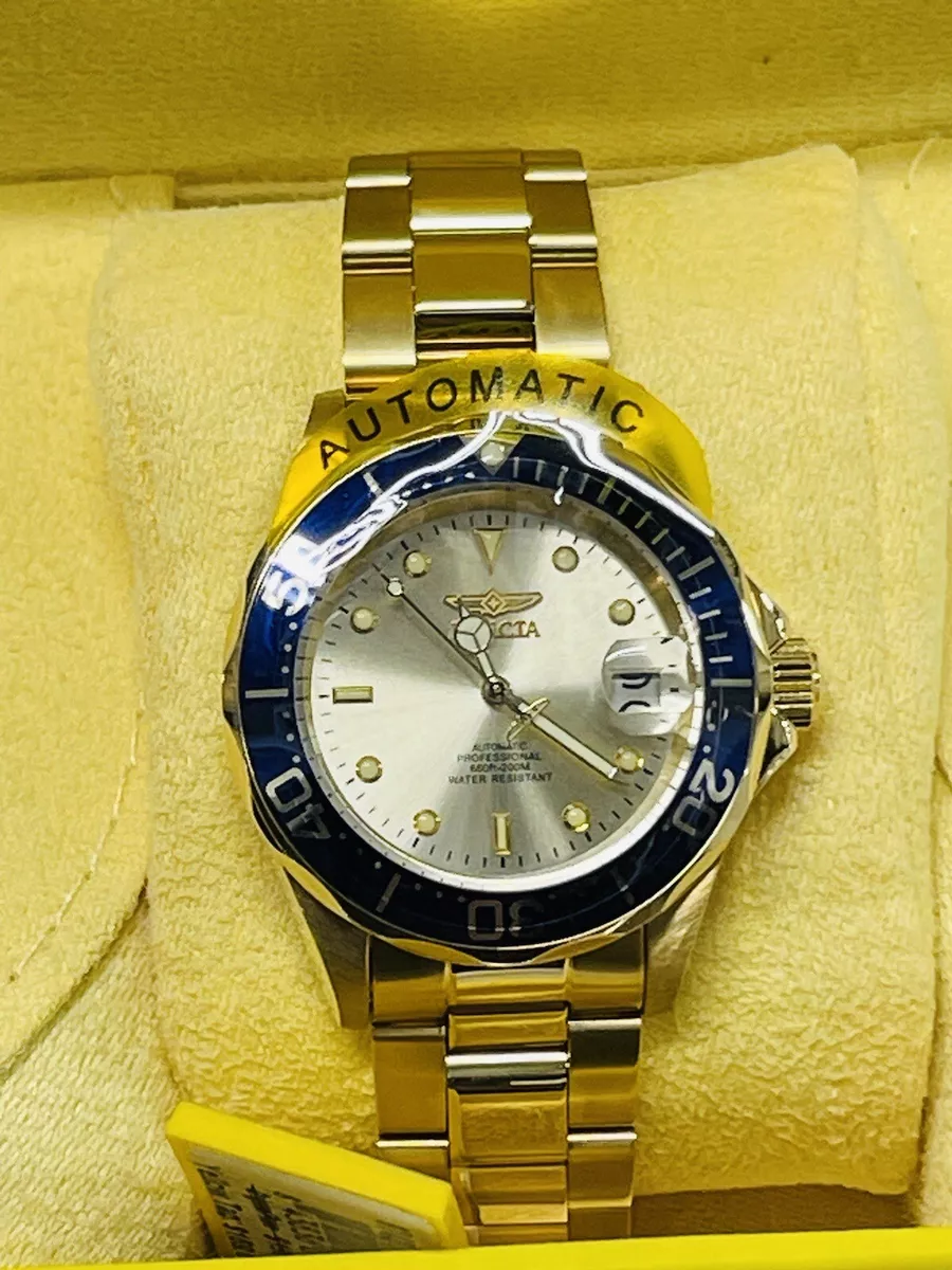 Invicta 9743 Pro Diver Automatic Champagne Dial Gold tone Men s Watch