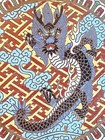Antique Dragon Gong and Striker, Cloisonné Enamel on Bronze Plate — photo 5