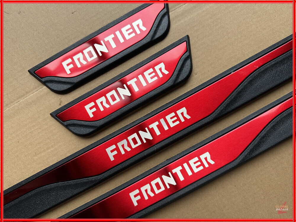 Upgrade Your Nissan Frontier with Durable Door Sill Cover Scuff Plate Trim Protector