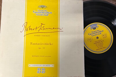 独DGG 16123LP　シューマン「幻想小曲集」　モニク・アース MONIQUE HAAS / SCHUMANN fantasiestucke / DGG LP 16123 | eBay