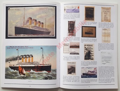 1912 R.M.S TITANIC original on board postcard autographed signed
