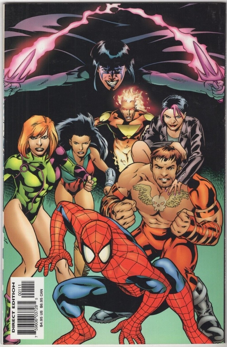 SPIDERMAN GEN-13 1 NM ONE SHOT 1996 MARVEL IMAGE CROSSOVER AMAZING