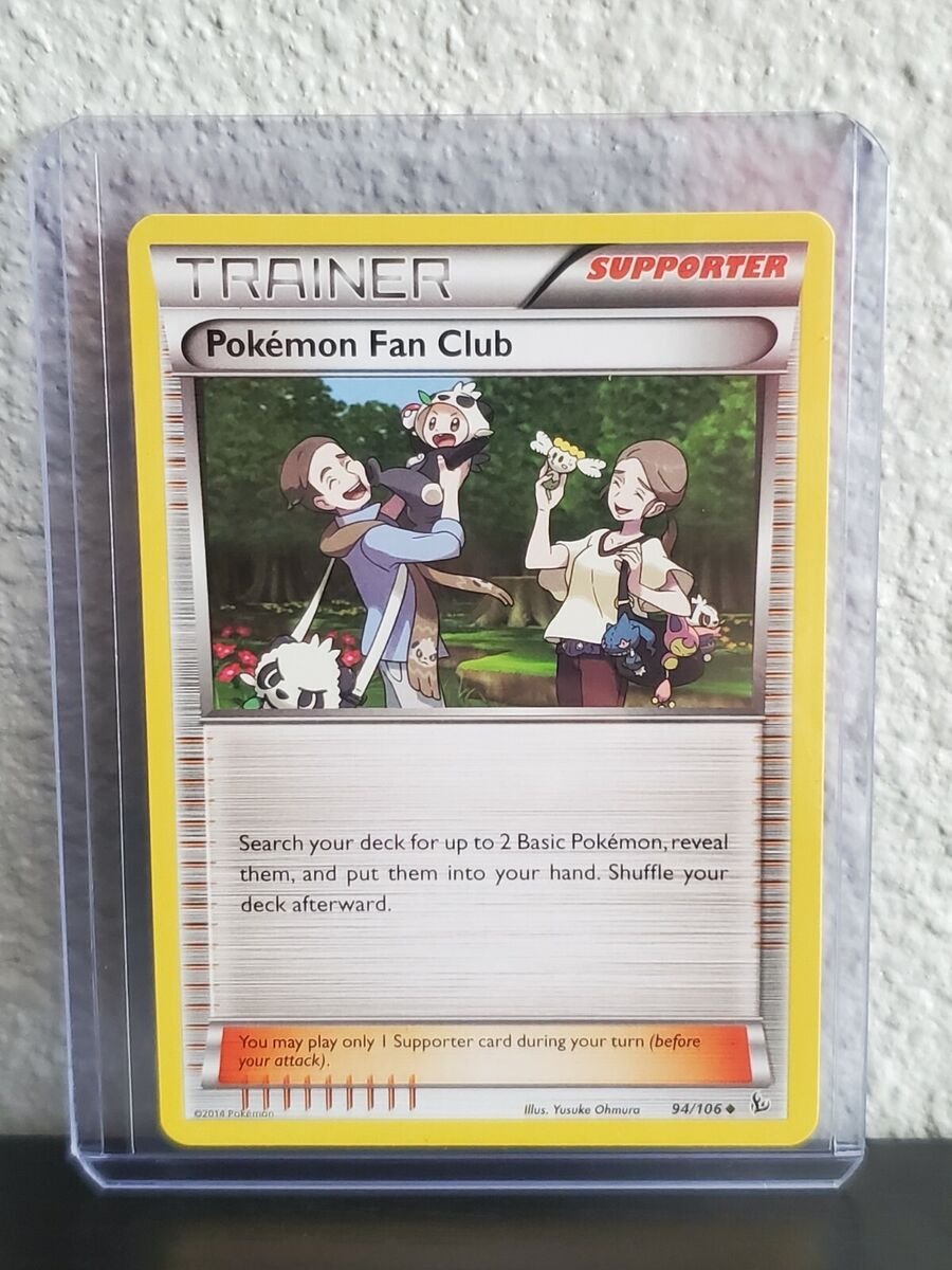 Pokemon TCG - Pokemon Fan Club 94/106 - Regular Uncommon Flashfire