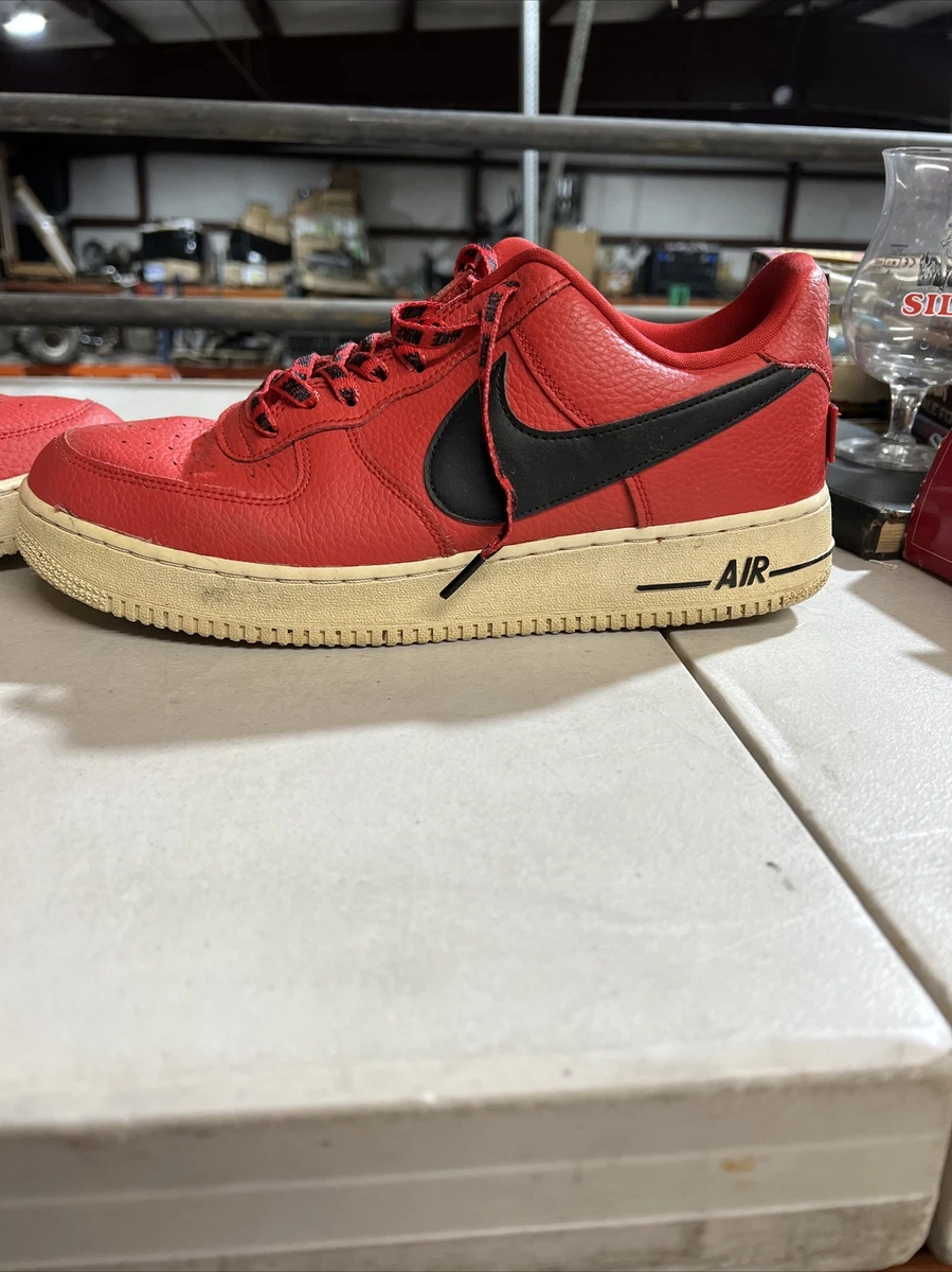 Nike Air Force 1 '07 LV8 NBA Pack University Red/Black - 823511-604