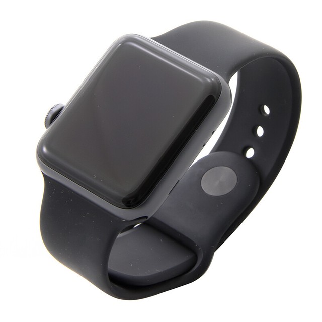 Apple Watch Series 3 42mm Black Sport Band - Space Gray for sale online | eBay