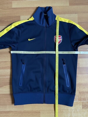 ARSENAL N97 AUTHENTIC FOOTBALL SOCCER TRACK JACKET NIKE 505281-472