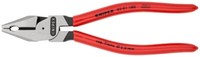 Knipex 02 01 180 Kraft-Kombizange Mit Kunststoff üBerzogen Schwarz Atramentiert