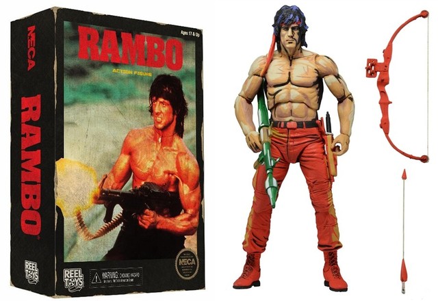 rambo action figure neca