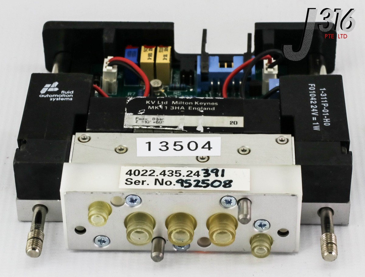 13504 ASML LITHOGRAPHY VACUUM OUTPUT SENSOR 4022.435.24391 | eBay UK