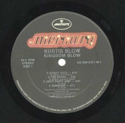 洋楽 is Blow Kingdom Blow Kurtis Blow – Kingdom Blow | Releases | Discogs