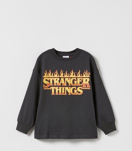 Zara Top age 9yr Stranger Things print BNWTS Rrp £12.99 | eBay