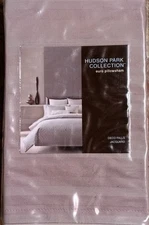 Hudson Park Collection Euro Pillow Sham Deco Falls Jacquard Made In India