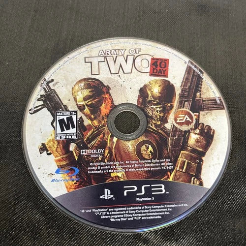 Army of Two: The 40th Day - PlayStation 3 - PS3 - Disc Only