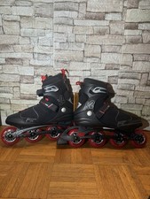 K2 Fit 84 PRO Mens Inline Skates Black Red Rollerblades Size US 12.5 EUR 47