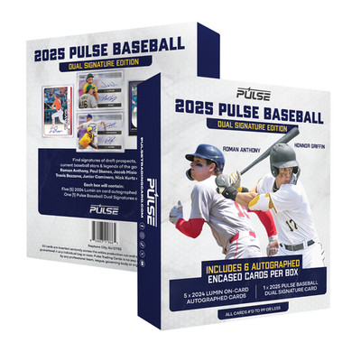 2025 Pulse Dual Signature Edition Baseball Hobby Box | 6 AUTOS | Anthony Kurtz