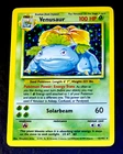 1999 Pokemon VENUSAUR Base Set ADDITIONAL INK ERROR Misprint HOLO Card 15/102