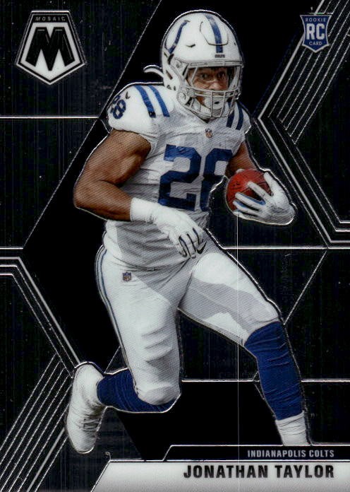 2020 Panini Mosaic Jonathan Taylor #216 Indianapolis Colts 20L