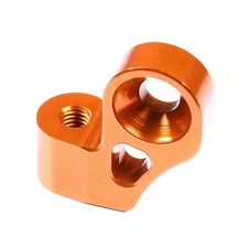 Orange CNC Aluminum Metal Clutch Fixed Mount for 1/5 RC Car HPI Baja 5b 5t