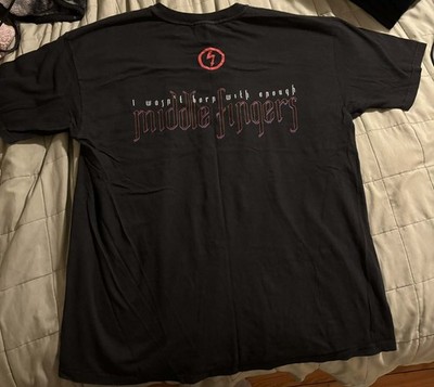 Vintage 1997 Marilyn Manson Enough Middle Fingers T-Shirt Men's