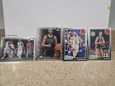Derrick White Card Lot Pulsar, Refractor plus Larry Bird 45th Anniversary 