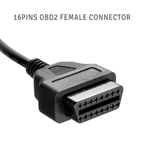 Cable adaptador convertidor OBD1 a 16 pines OBD2 para escáner de diagnóstico GM C - Imagen 8 de 12