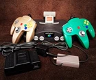 ORIGINAL VINTAGE 1996 NINTENDO 64 W/ BUNDLE, CLEAN, GREAT CONDITION
