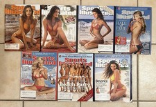 2001 2002 2003 2004 2005 2006 2007 Sports Illustrated SWIM SUIT Lot of 7 BEYONCE