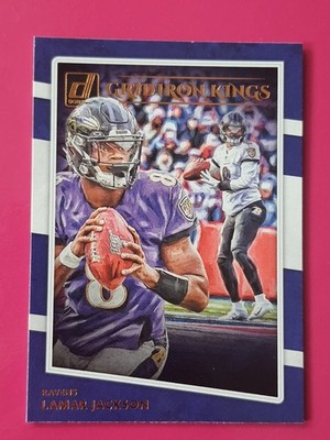 2020 Panini Donruss Gridiron Kings GK-LJ Lamar Jackson Baltimore Ravens