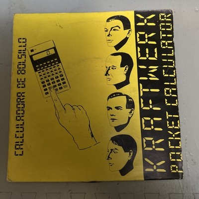 kraftwerk Pocket Calculator 7'' vinyl single record