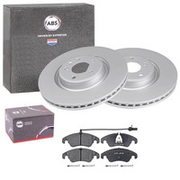 ABS Bremsscheiben 345Mm + BelÄGe Vorne Passend FüR Audi A4 B8 8K + A5 8T 8F