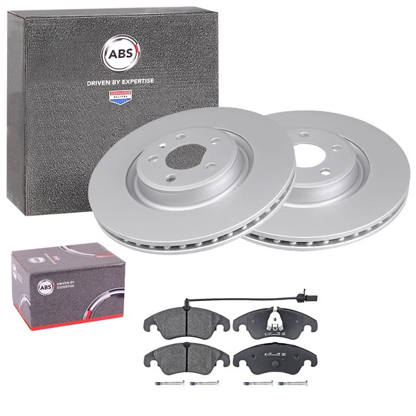 ABS Bremsscheiben 345Mm + BelÄGe Vorne Passend FüR Audi A4 B8 8K + A5 8T 8F-image
