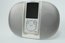 Sony Walkman NW-S764 White 8GB Bluetooth MP3 Player Speaker Dock Japan Tested