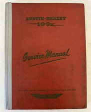 Austin Healey 100 Z Service Manual UK OEM 1954 repair shop auto car guide READ