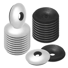 30-Pack Bonded Sealing Rubber Washers, #12 x 3/4" OD Neoprene Washer Gasket