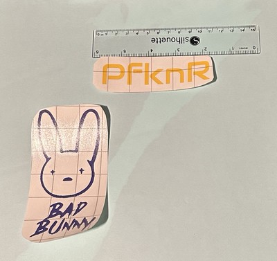 P Fkn R Sticker Decal DTMF