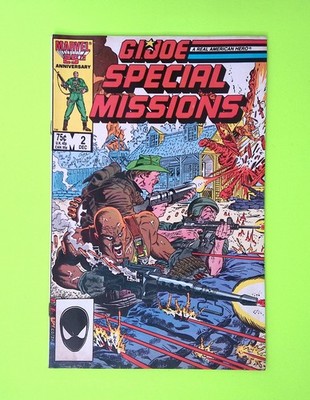 G.I. Joe Special Missions #2 Vol. 1 1986 Marvel Comics 1st App SD22-187