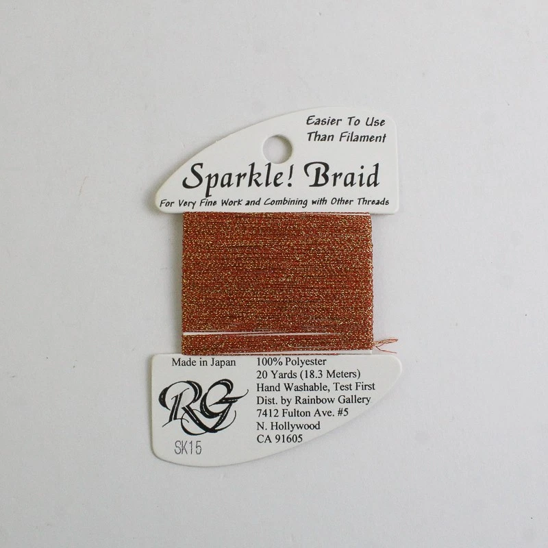 Lot of 3 Cards Sparkle! Braid Thread, SK03, 05 & 15, 2 New & 1 Slightly Used - Image 4 of 4
