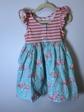 Eleanor Rose Flamingo Dress Girls 4/5